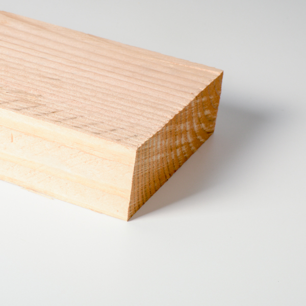 Douglas 50 x 150 x 4000 mm fijnbezaagd - 70% PEFC