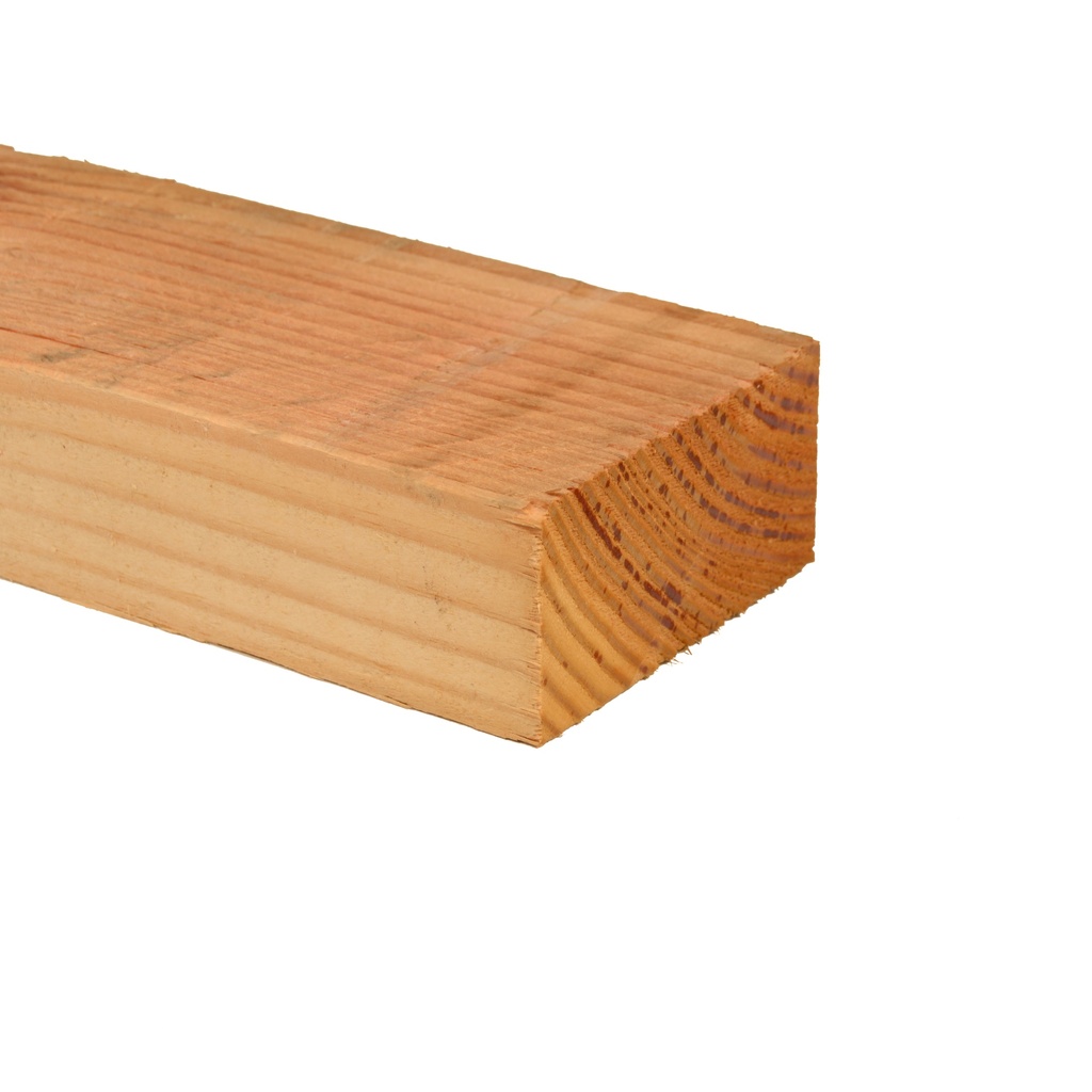 Douglas 50 x 100 x 4000 mm fijnbezaagd - 70% PEFC