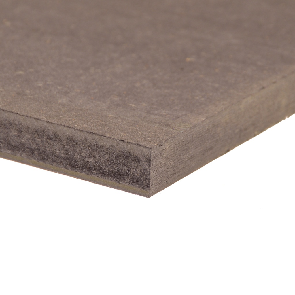 MDF E1 18 x 2440 x 1220 mm  door en door zwart