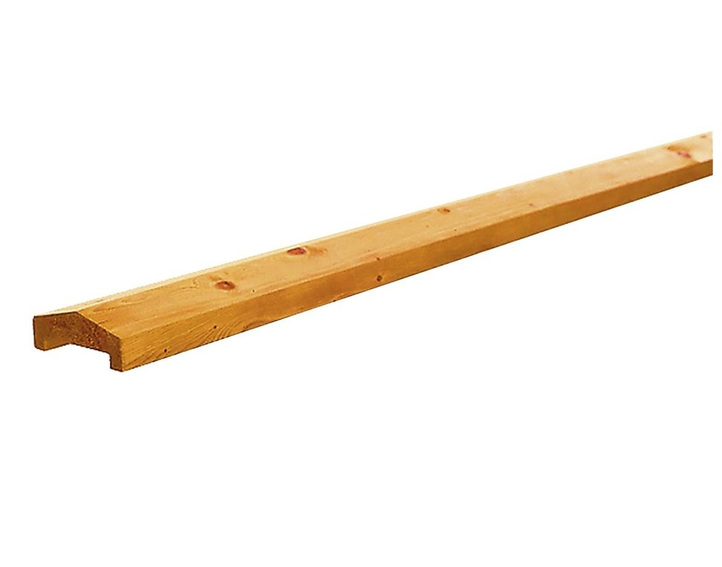 Vuren 1800 mm geïmpregneerd afdekplank