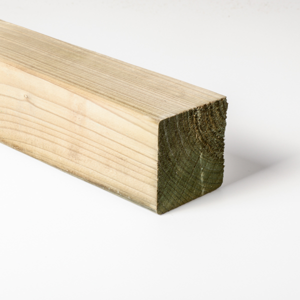 Vuren 44 x 44 x 3000 mm geschaafd verduurzaamd C - FSC Mix Credit
