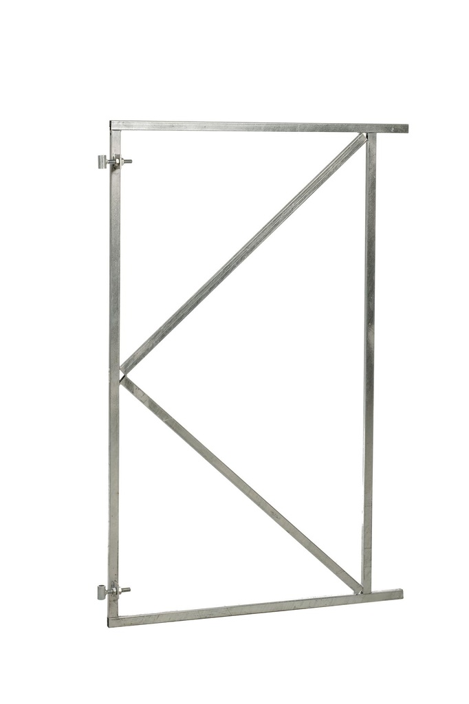 Stalen poortframe 1550 x 1000 mm incl. duimen