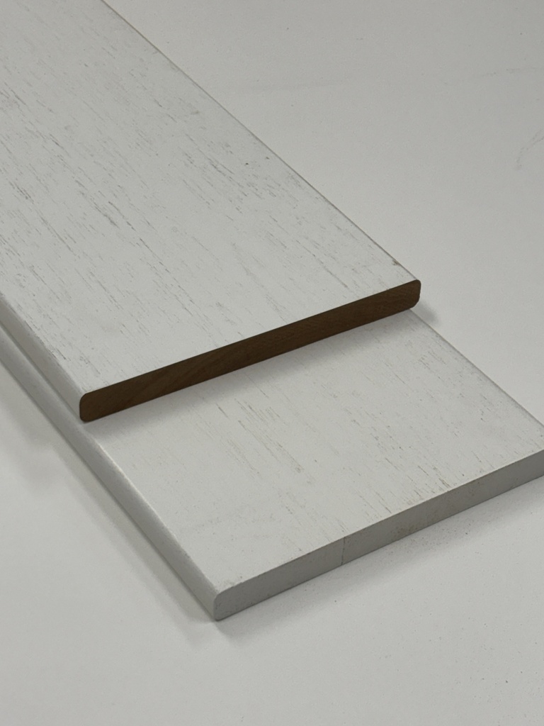 Thermo Ayous volhout boeiplank  27 x 300 x 6050 mm geschaafd gegrond