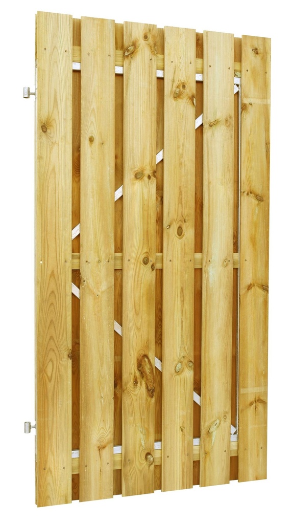 Vuren 1950 x 1200 mm poort verduurzaamd  incl. duimen