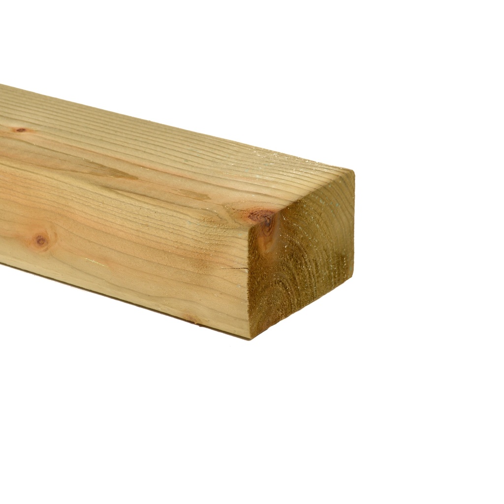 Vuren 44 x 95 x 4800 mm geschaafd 4RK verduurzaamd C - FSC Mix Credit