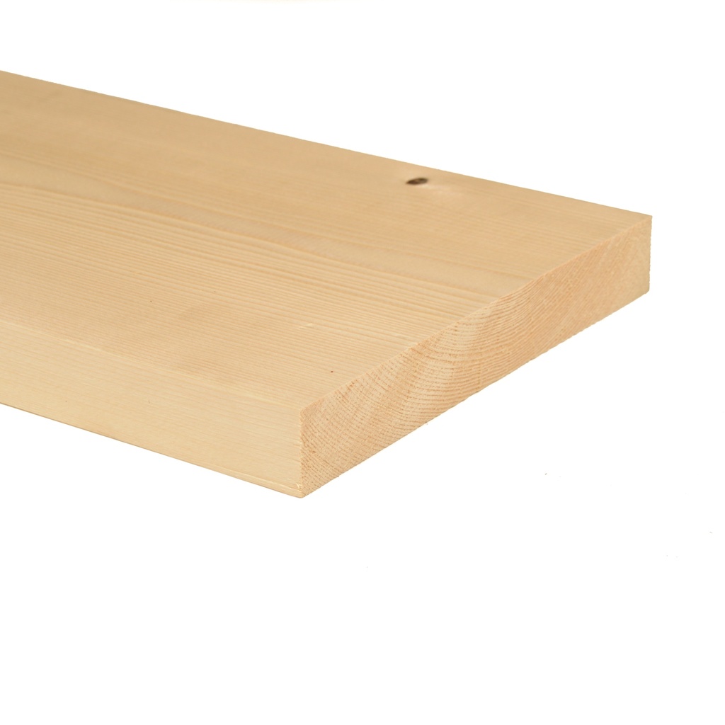 Steigerplank 27 x 195 x 5100 mm geschaafd vuren - 70% PEFC