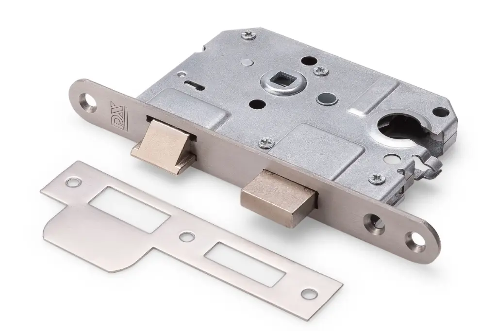 Dag & nachtslot euro cilinder ronde voorplaat RVS