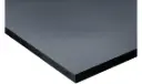 MDF E1 3050 x 1220 x 12 mm door/door zwart