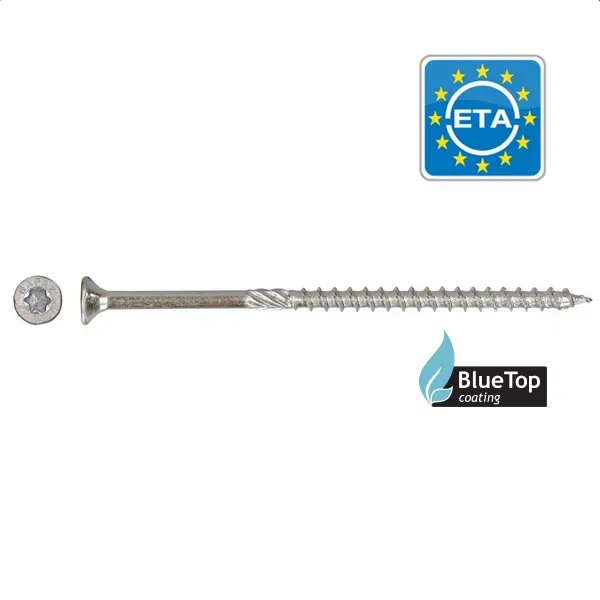 Univ. houtschroeven HAPAX VZK-T30 Ø6,0x160 Zn (100 stuks)