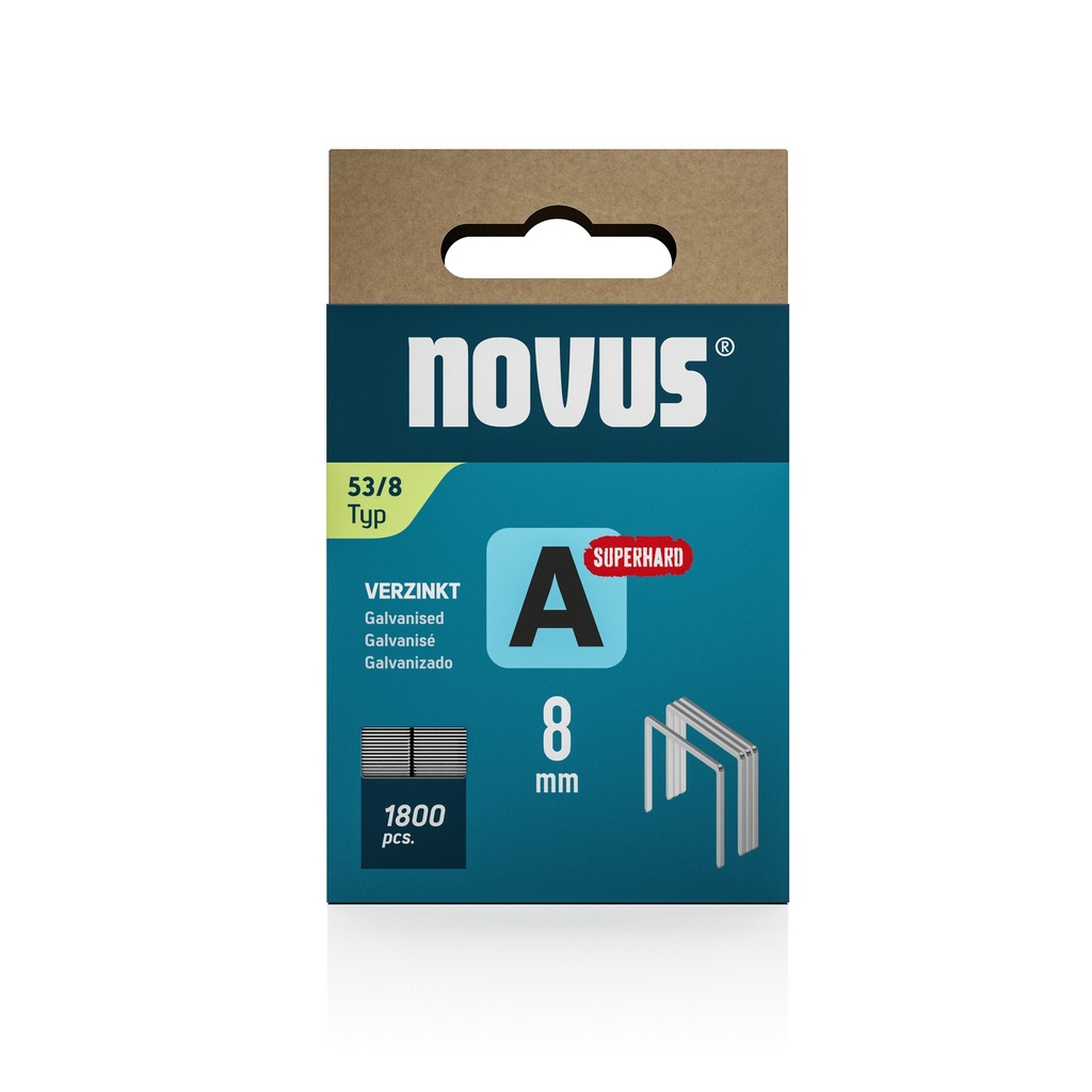 Novus Nieten A 53 8mm super hard 1800st.