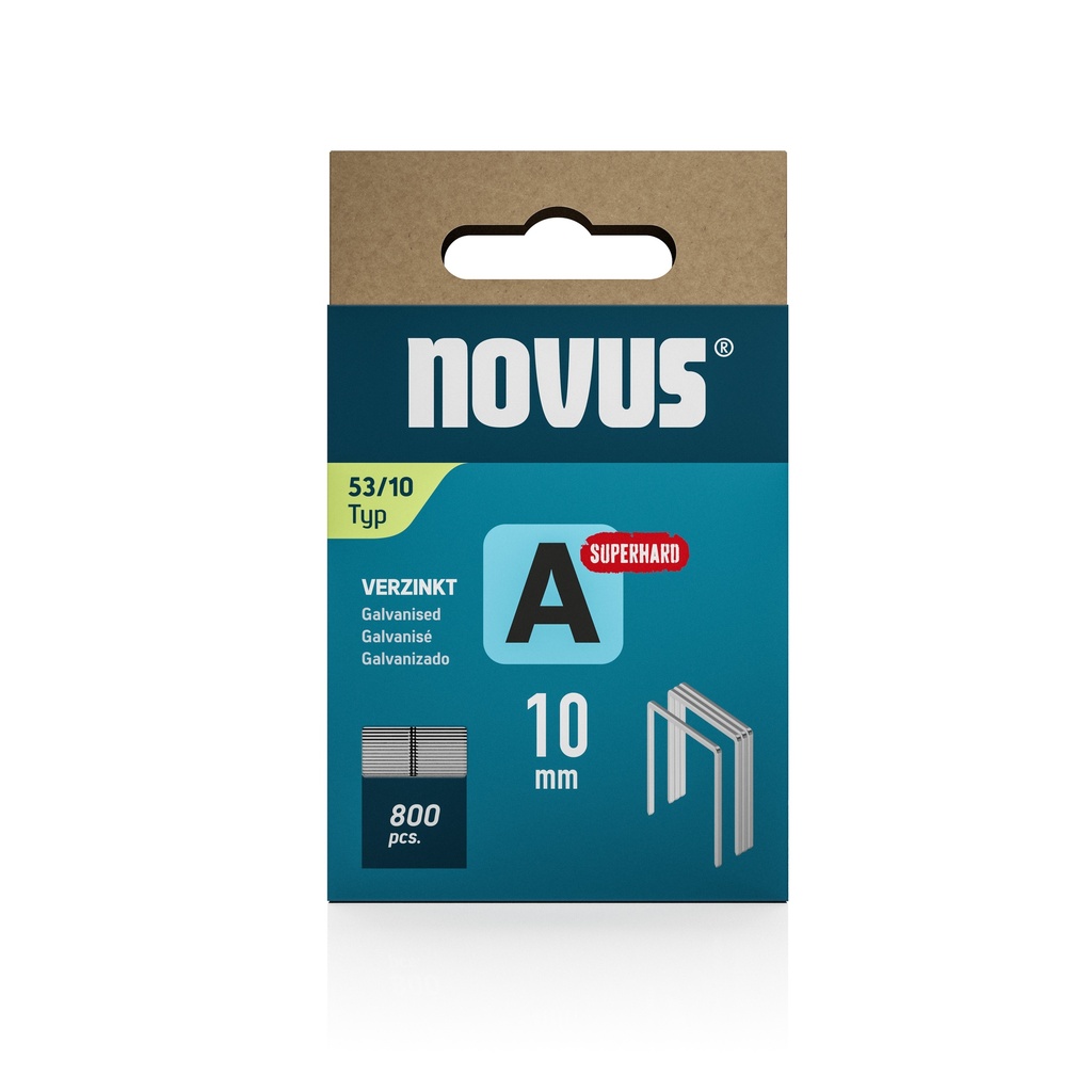 Novus Nieten A 53 10mm super hard 800st.