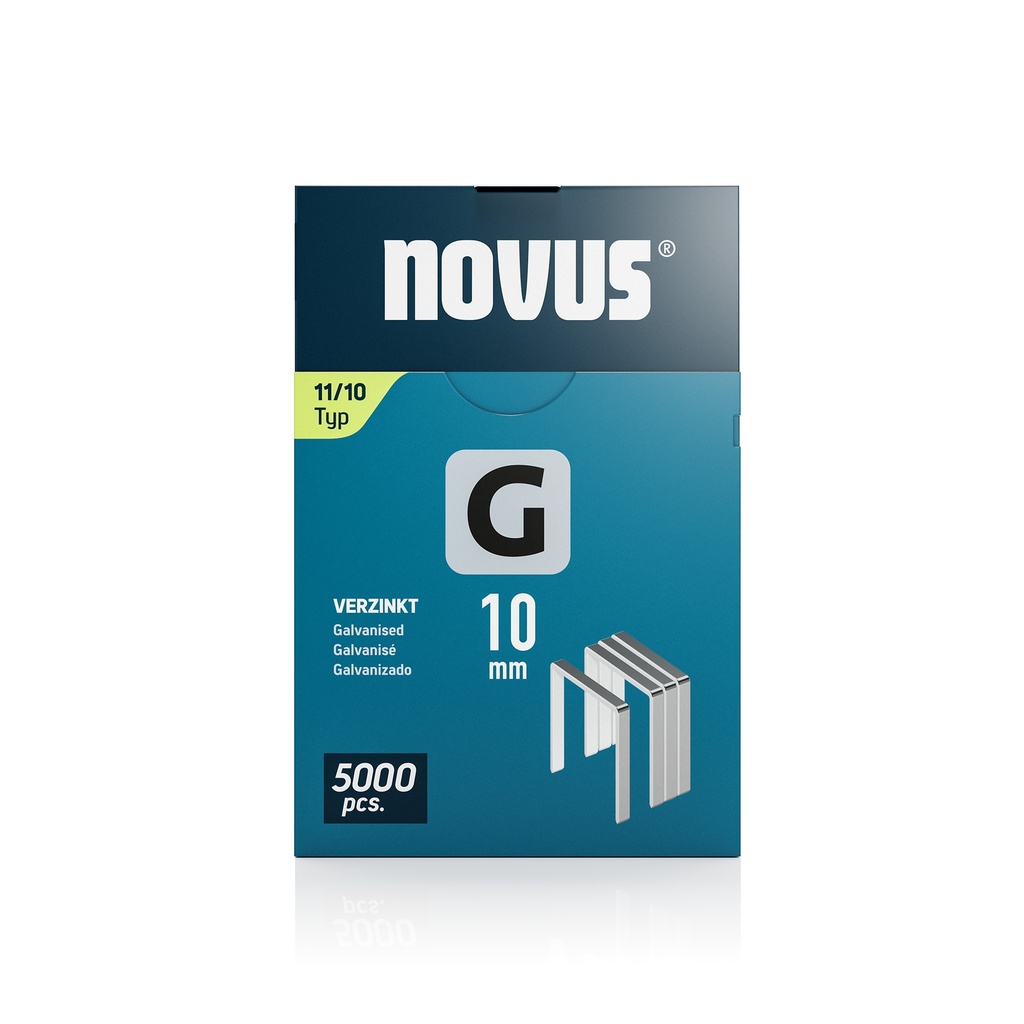 Novus Nieten G 11 10mm 5000st.