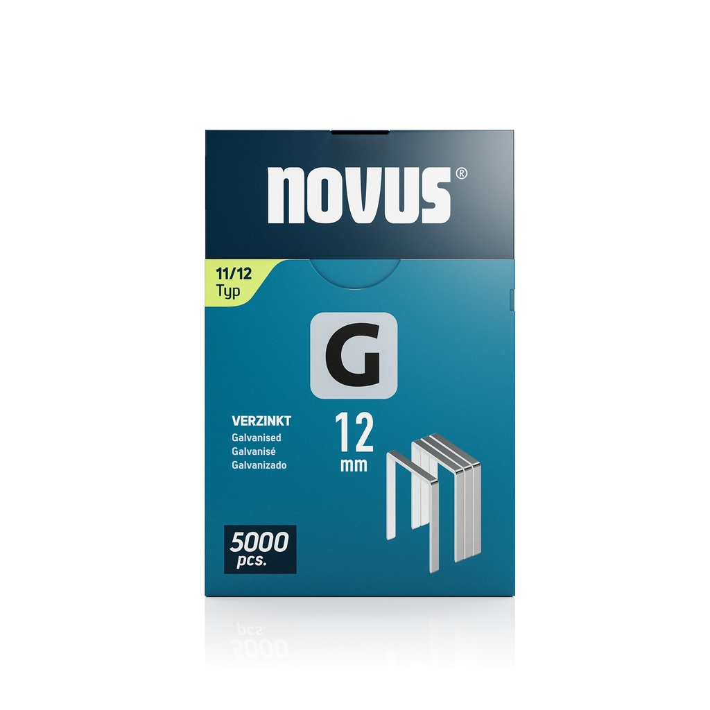 Novus Nieten G 11 12mm 5000st.