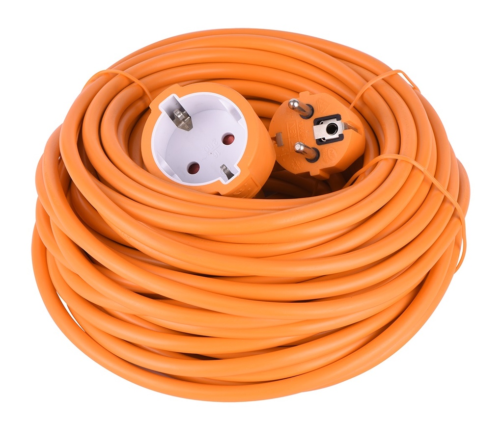 Relectric verlengsnoer oranje 20 mtr 3x1,0mm