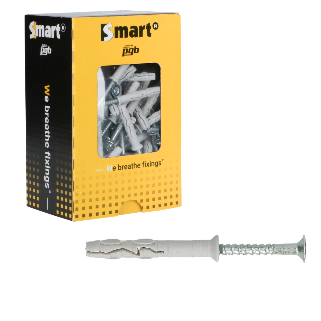 Nagelplug VK boord gemonteerd Ø6x60 Doos (50 st)