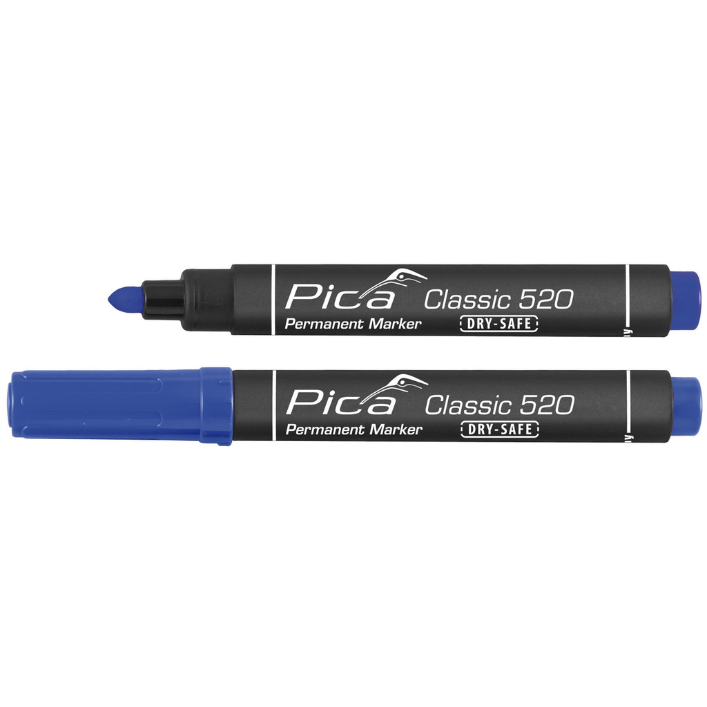 Pica 520/41 Permanent Marker 1-4mm rond blauw