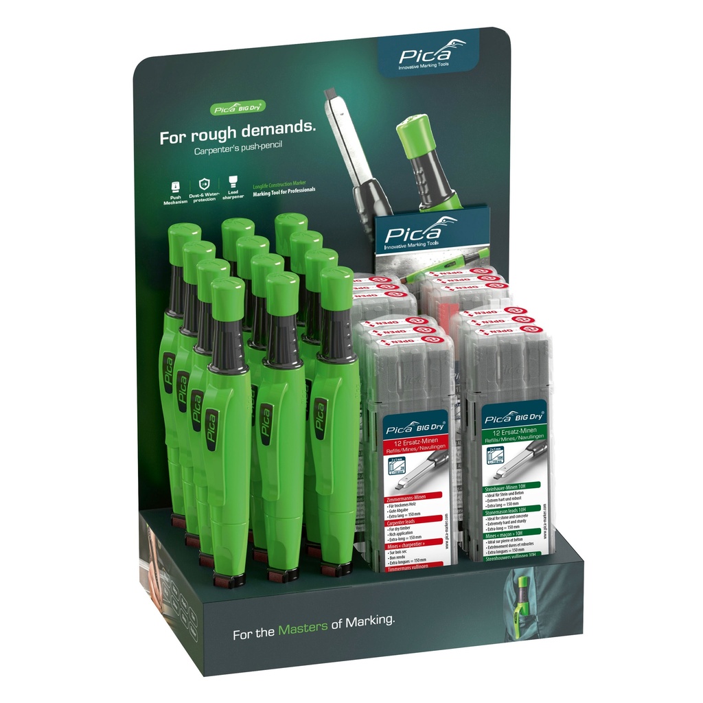 Pica 6020 BIG Dry 'Basic' display