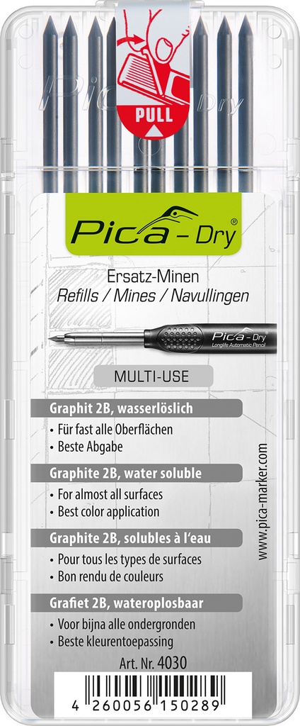 Pica 4030 Dry Navulling graphite