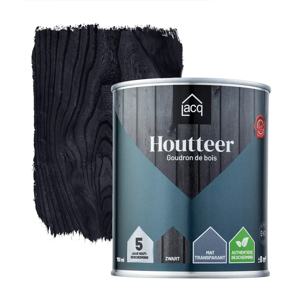 Lacq Houtteer 750ml Zwart