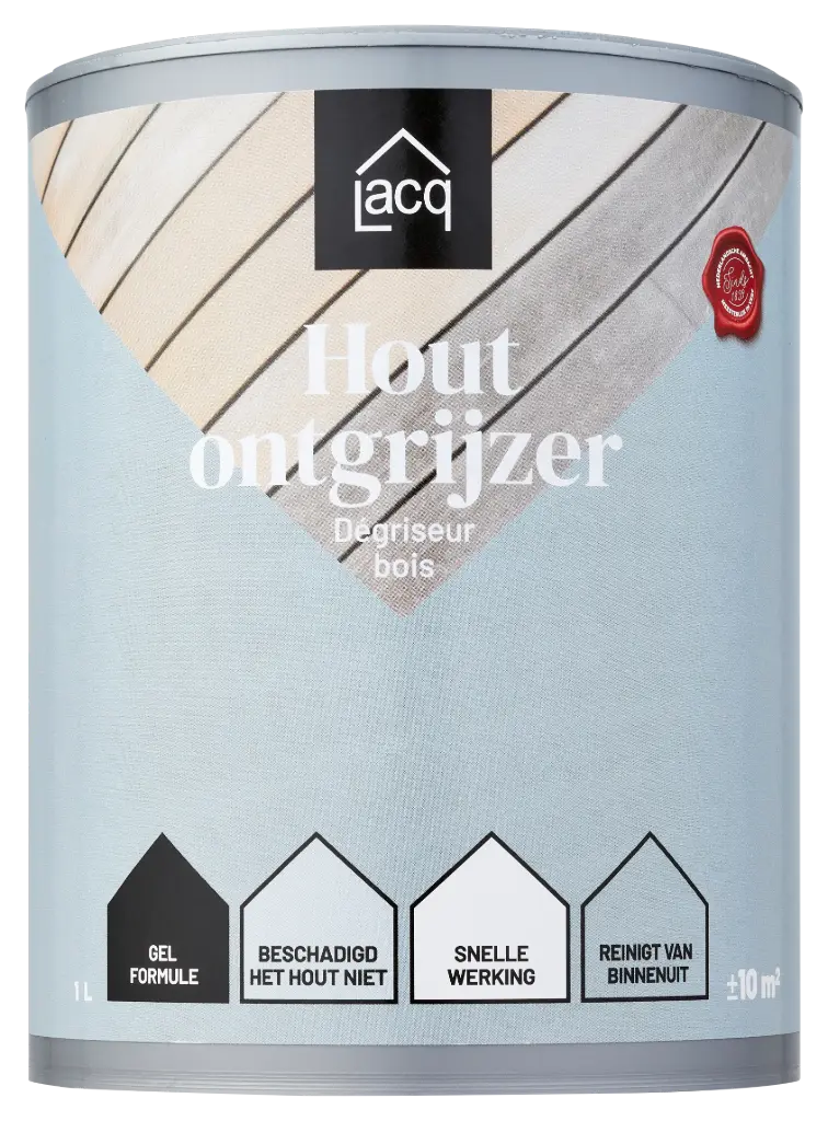 Lacq Houtontgrijzer Gel 1 liter 