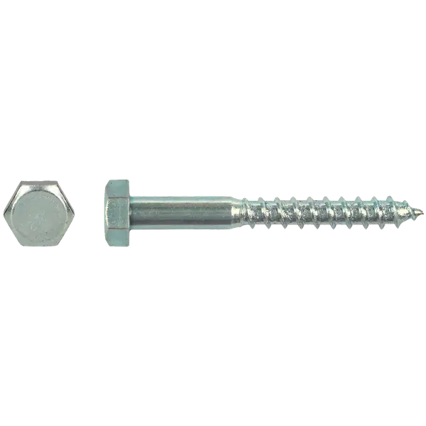 Houtdraadbout DIN 571 8x40 Zn/bl /10st