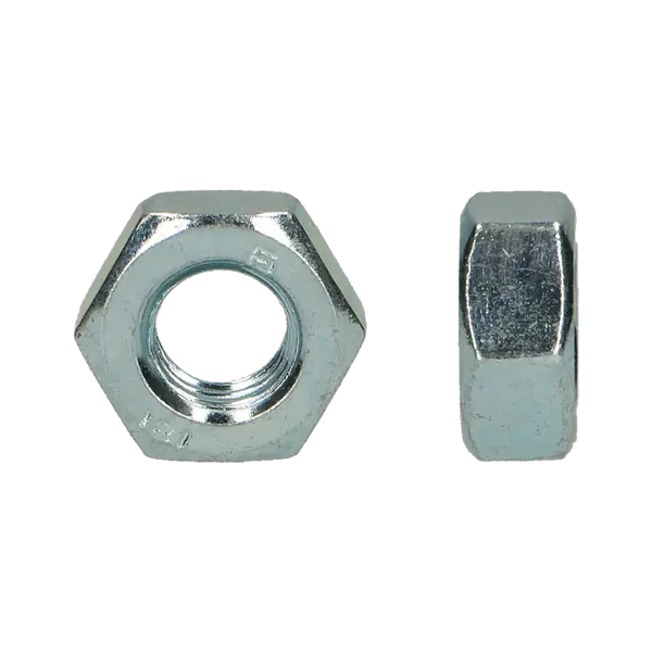 Zeskantmoer |8| DIN 934 M6 Zn/bl/22st