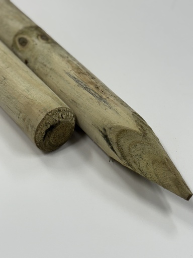 [2306003] Vuren gepunt / gekruind Ø 60 x 2000 mm verduurzaamd C - FSC Mix 70%