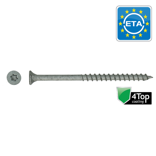 [2401854] Univ .houtschroeven HAPAX VZK-T20 4,0x40 4Top (200 stuks)