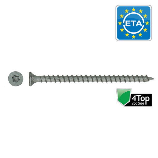 [2401875] Univ. houtschroeven HAPAX VZK-T20 5,0x50 4Top (200 stuks)