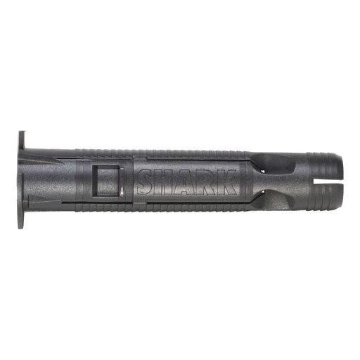 [2501960] Kunststof plug met kraag 8 x 46 mm Shark Pro (per stuk)