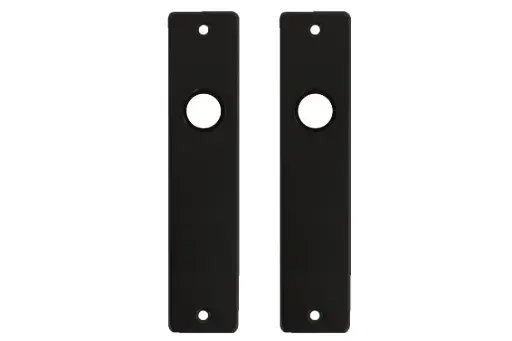 [2600147] Kortschild type 180/41 blind t.b.v. loopslot zwart