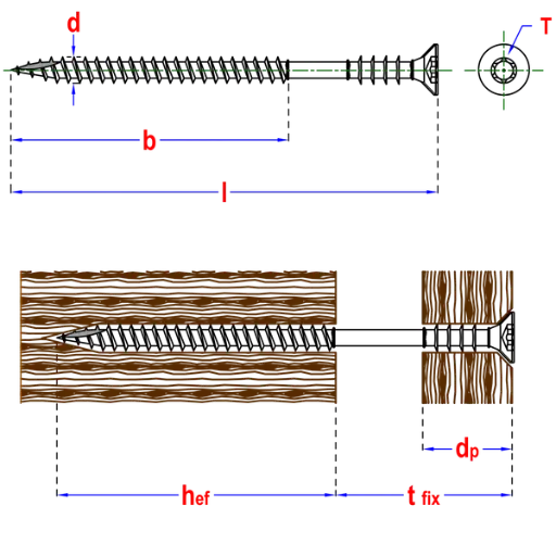 [2600397] Stelschroef verzinkt 6 x 70 mm 100 stuks
