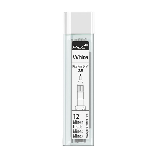[2604649] Pica Fine Dry 7032 Navulling wit - 12 staafjes