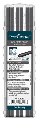 [2604685] Pica 6030 BIG Dry Navulling grafiet