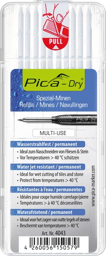 [2604705] Pica 4043 Dry Navulling wit