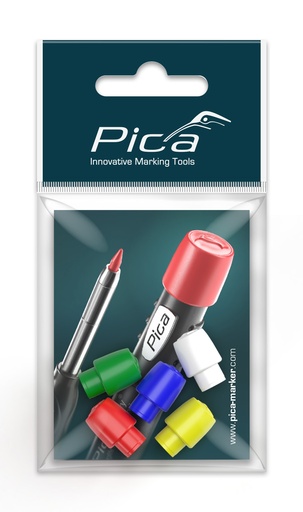 [2604708] Pica Dry 55801 Gekleurde doppen (5 stuks)