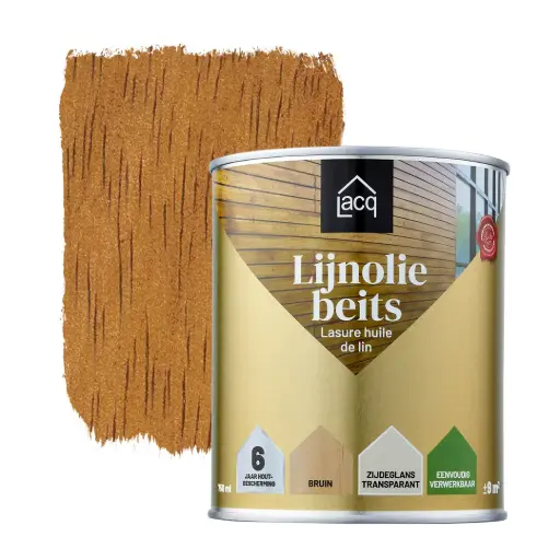 [2604980] Lacq Lijnoliebeits Transparant bruin  750ml