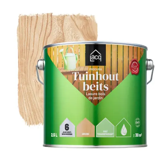 [2604985] Lacq Produra Tuinhoutbeits mat 2,5ltr Bruin