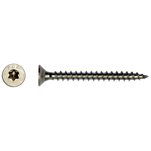 [2301864] Spaanplaat schroef torx  3,5 x 35 RVS 500 stuks