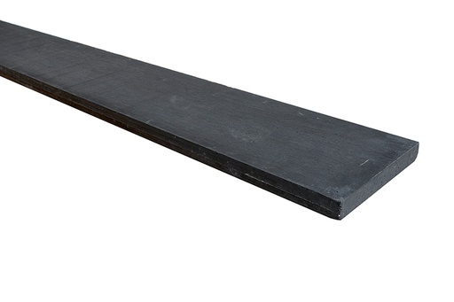 [2302023] Beton onderplaat Antraciet gecoat 250 x 35 x 1840 mm