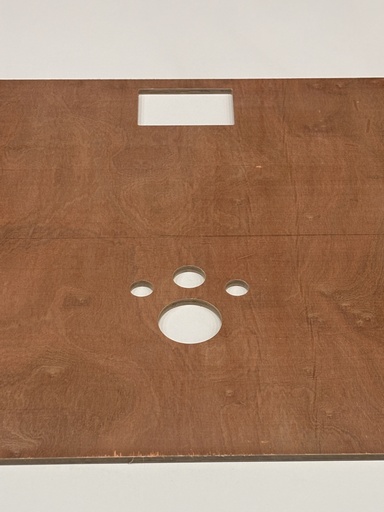[2302051] Geberit paneel multiplex 1215 x 1220 x 18 mm